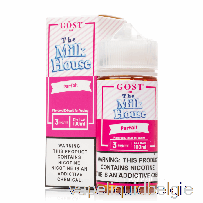 Vape België Parfait - Het Melkhuis - Gost Vapor - 100ml 3mg